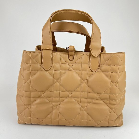 COPY - Christian Dior Toujours Handbag Calf Leather Tan - Picture 4 of 14